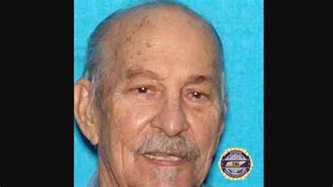 Tbi Issues Silver Alert For Missing 78 Year Old Man With Medical Condition