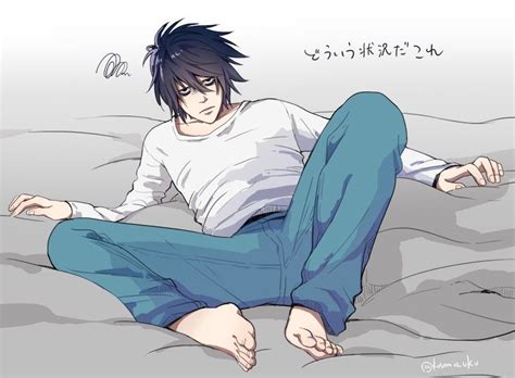 L Lawleit Death Note L Death Note Fanart Death Note Funny