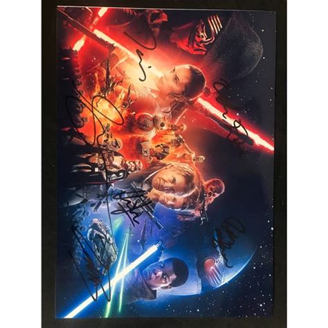 Star Wars Cast Signed 8 X 10 Ra Coa