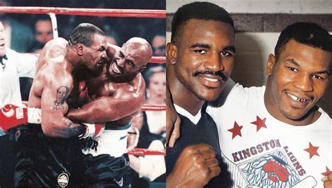 Así Fue El Reencuentro De Mike Tyson Y Evander Holyfield A 25 Años De