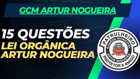 Quest Es Lei Organica De Artur Nogueira In Ditas