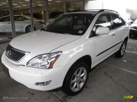 2009 Crystal White Mica Lexus Rx 350 Awd 47767925 Car
