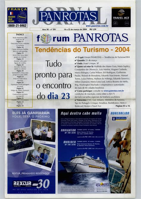 Jornal Panrotas Edi O Mar O By Panrotas Editora Issuu