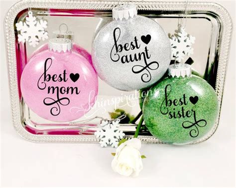 Samantha Font Christmas Ornaments Homemade Grandma Ornament Vinyl