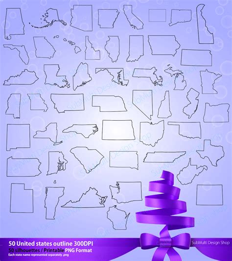 Jetpunk Us States Empty Map