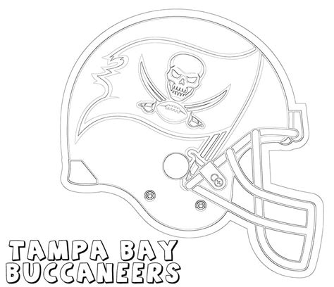 Free Printable Tampa Bay Buccaneers Coloring Page Free Printable