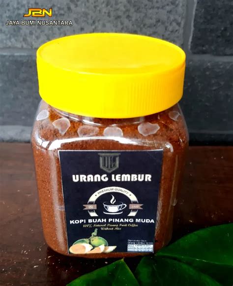 Buah Pinang Muda Bubuk Kopi Buah Pinang Muda Kemasan Toples Lazada