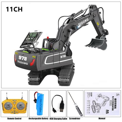 Jual Remote Control Beko Excavator Yigong Ch Crawler Ghz Rc