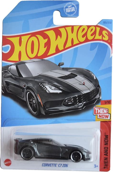 Brandclub Hot Wheels Corvette C Z Then And Now Gray