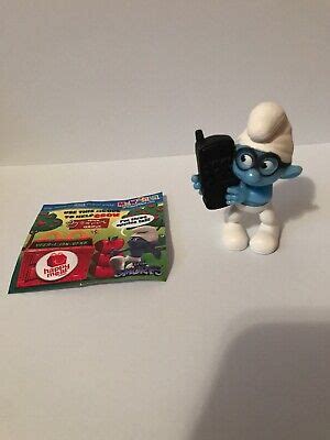 McDonalds Smurf Happy Meal Toy Brainy 2011 EBay