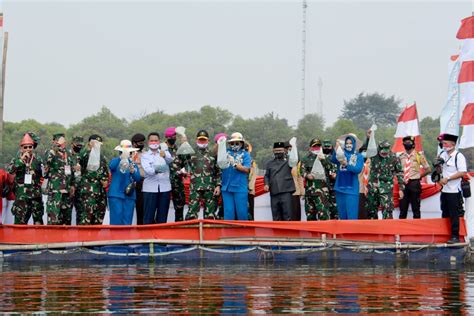 TNI AL Sukseskan Ketahanan Pangan Di Kampung Bahari Nusantara Koran