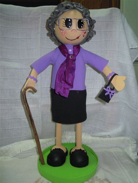 Mejores Im Genes De Abuelas De Goma Eva En Pinterest Goma Eva