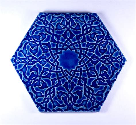 Blue Moroccan Tiles Kitchen Backsplash Tiles Cobalt Blue Etsy