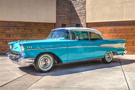 1957 Chevrolet Bel Air V8 2 Door Hardtop Muscle Vintage Cars