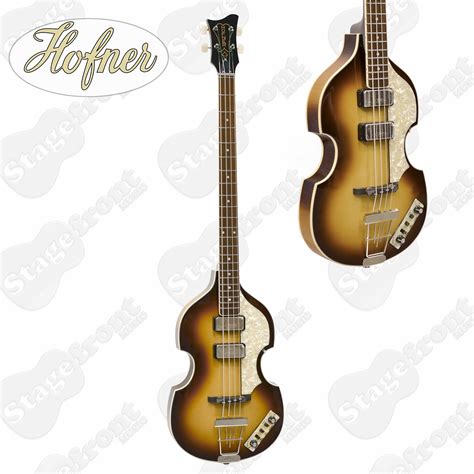 Hofner Cavern Contemporary Series Violin Bass Antique Brown With Case Stagefront Music