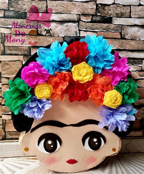 Piñata De Frida Kahlo Decoracion Fiesta Mexicana Manualidades Temas