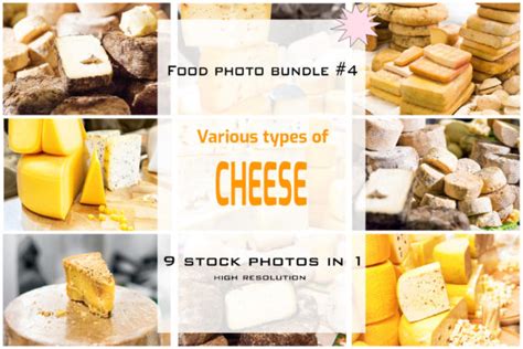 Types of Cheese. Food Bundle #4 Graphic by Vapi · Creative Fabrica