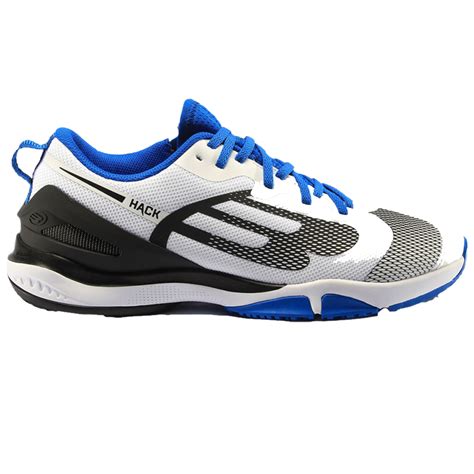 Bullpadel Shoes Hack Hybrid Fly V White Blue Padel Life