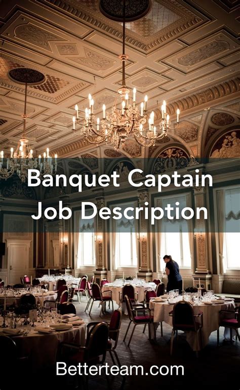 Banquet Captain Job Description Interview Questions Job Interview