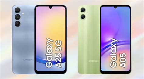 Samsung lanza el Galaxy A25 y el Galaxy A05s con rendimiento como clave ...