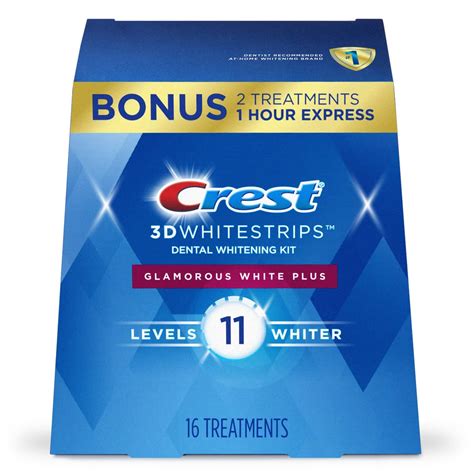 Amazon.com: Crest 3D Whitestrips, Glamorous White, Teeth Whitening ...