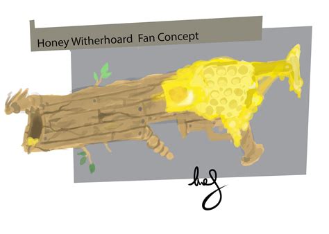 Artstation Witherhoard Honey Ornament Fan Concept