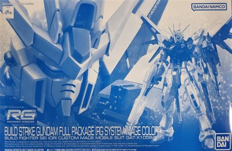 P Bandai Rg 1144 Build Strike Gundam Full Package Rg System Image