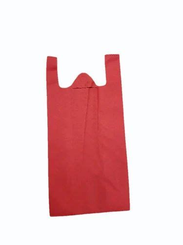 Red Non Woven W Cut Bag At Rs 150 Kg Non Woven W Cut Bags In Palwal