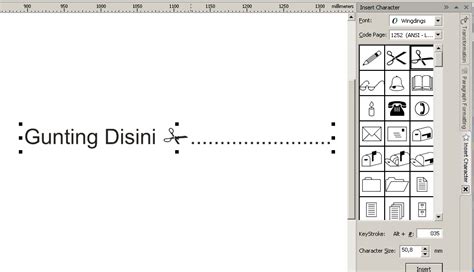 Insert Symbol Character Pada Coreldraw Menyisipkan Simbol Icon Masjid