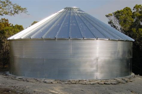 Corrugated Steel Water Tanks Tankandbarrel