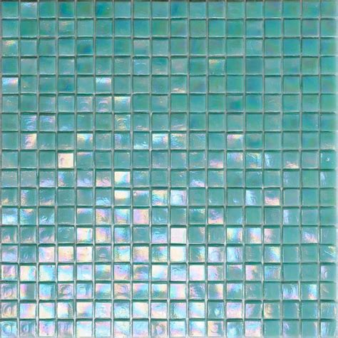 Apollo Tile Skosh X Glossy Winter Green Glass Mosaic Uniform