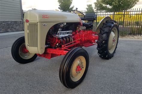 No Reserve 302 Powered 1949 Ford 8n Tractor For Sale On 52 Off