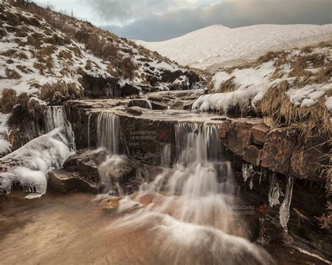 Pen Y Fan Brecon Beacons waterfall