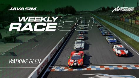 Weekly Race Javasim Watkins Glen Assetto Corsa Competizione