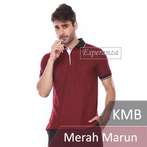 Kaos Polo Shirt Polos KMB Esperanza