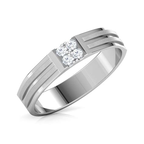 Aaron Platinum Band For Him Jewellery India Online Caratlane Love