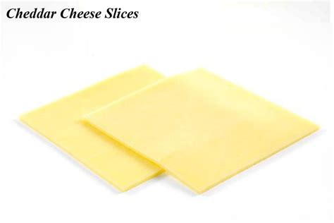 Cheddar Cheese Slices - Cooking Essentials