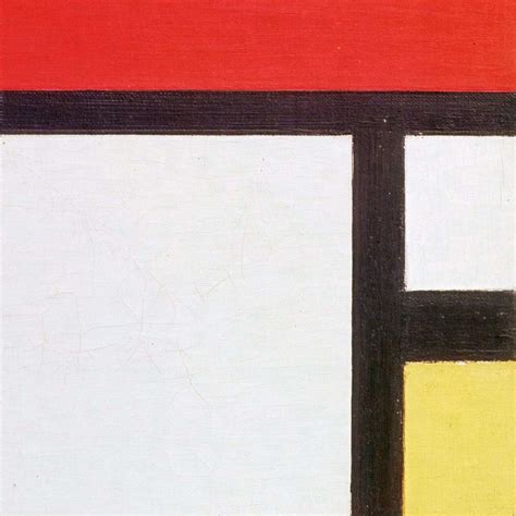 Masterpiece Story Piet Mondrian Composition With Red Blue And Yellow