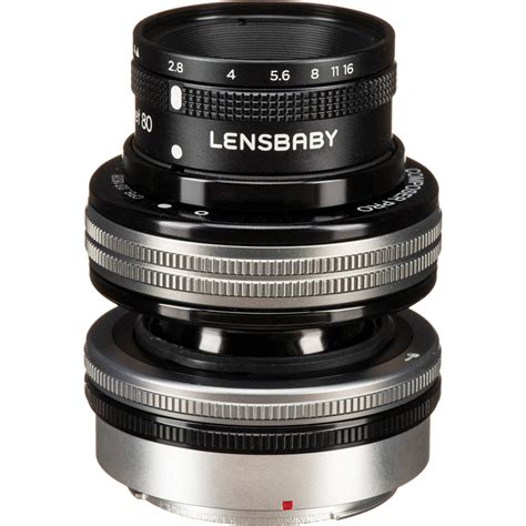 Lensbaby Composer Pro II With Sweet 80 Optic LBCP2S80CRF B H