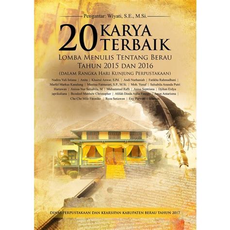 Jual Buku Karya Terbaik Lomba Menulis Tentang Berau Tahun Dan