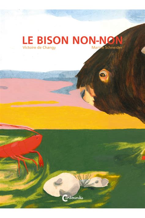 Le Bison Non Non Ditions Cambourakis