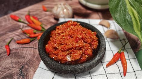 Resep Sambal Terasi Tomat Sedap Dan Inspirasi Food Pairing Untuk Menu