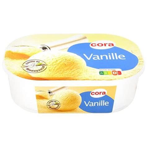 Cora Crème glacée Saveur vanille Supermarchés Match