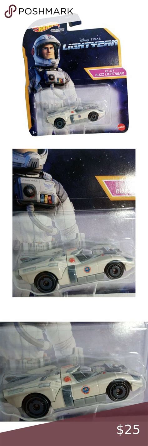 Hot Wheels Disney Pixar Lightyear Character Car XL Buzz Lightyear Movie In Buzz