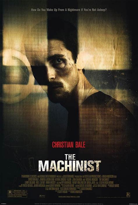 Machinist Original Movie Poster Single Sided 27x40