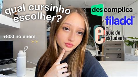 o melhor cursinho pré vestibular comparativo cursinhos para ENEM e