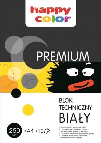 Happy Color Blok Techniczny Premium Bia Y G A Ark