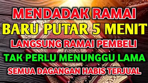 Usaha Sukses Dagangan Lancar Pembeli Rame Cukup Putar Dengarkan Youtube