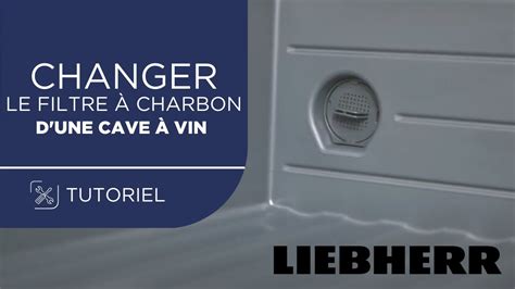 Remplacer le filtre à charbon actif d une cave à vin Vinothek Liebherr