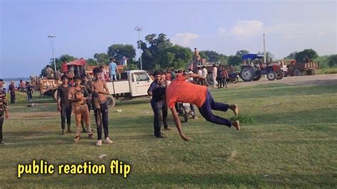 Public Relations Flip Kk Dance Stunt Part 6 Old Video Flip Dekho YouTube